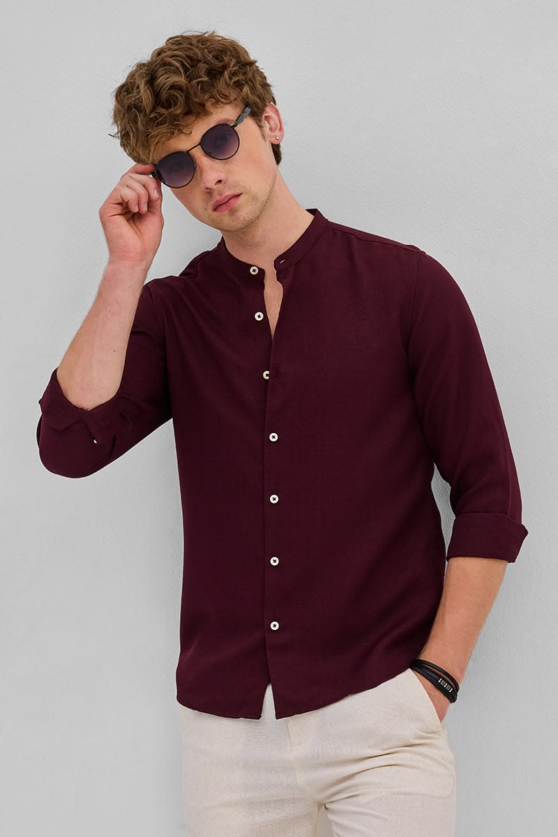 ReadyFit Maroon Shirt